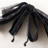 Fashion Design Party Women Hair Accessories Bow Banana Clip Korean Style Hair Wear Vertical Clip
