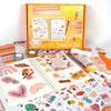 DIY Journal Set Bohemian Sticker Kit Kids Diary Scrapbook Craft Gift with Stickers Decorative Supplies 8 Pack