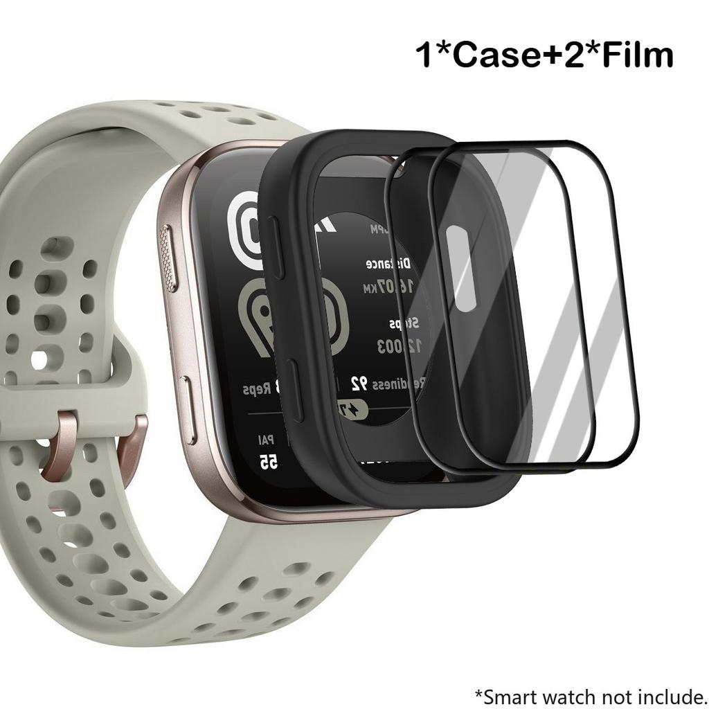 PC Case+Composite film For Amazfit Bip 6 HD Clear Protective Films Screen Protector Cover for Amazfit Bip6 Shell Accessories