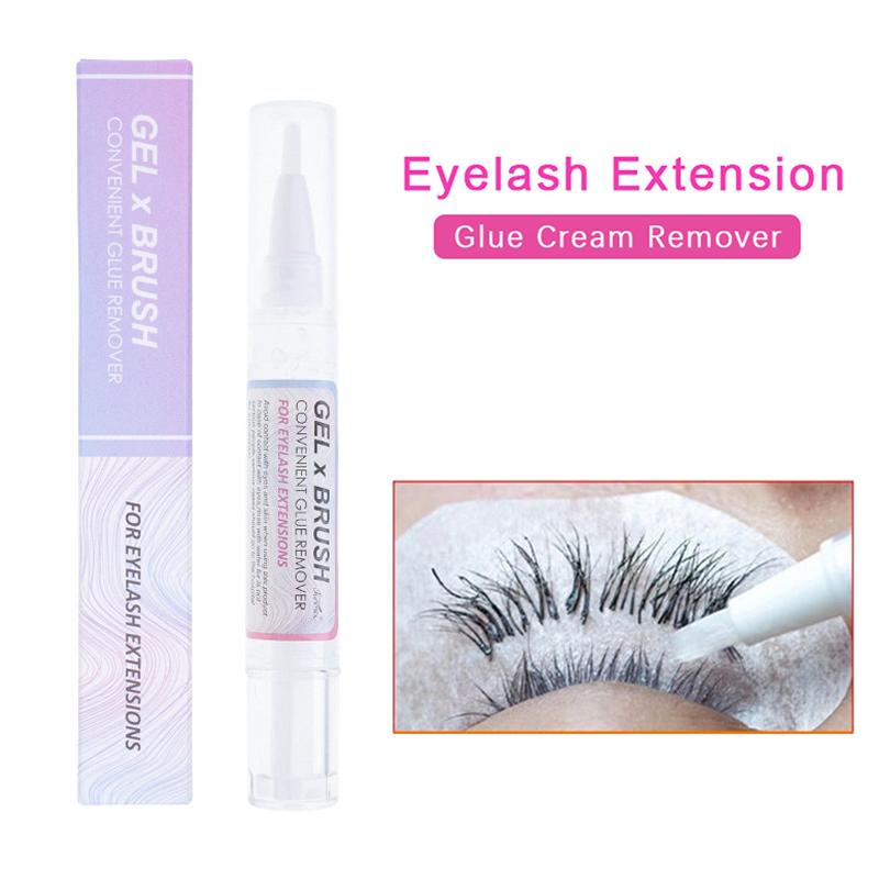 

10Ml Eyelash Extension Glue Remover Pen Transparent Up Adhesive Gel False Pen Grafting Removing Non-Irritating Make Remover one size