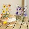 1PC Acryl Foto Rahmen Transparent Handgemachte Rahmen DIY Getrocknete Blume Display Stand 6-Zoll 13,7x18,7 cm