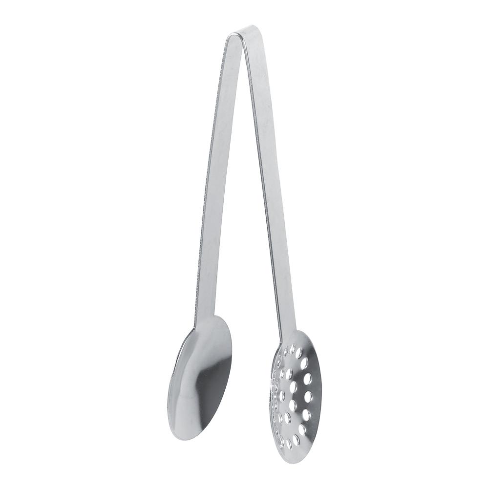 

2pcs Kitchen Craft Tool Stainless Steel Round Tea Bag Tongs Squeezer Holder Grip