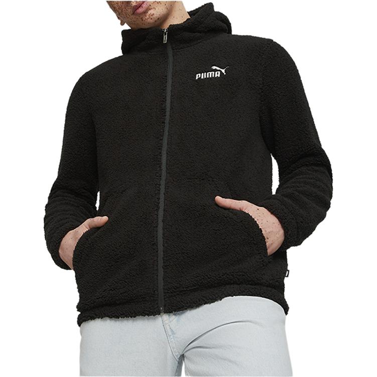 Puma Velvet Feel Coat Unisex Black 679663-01