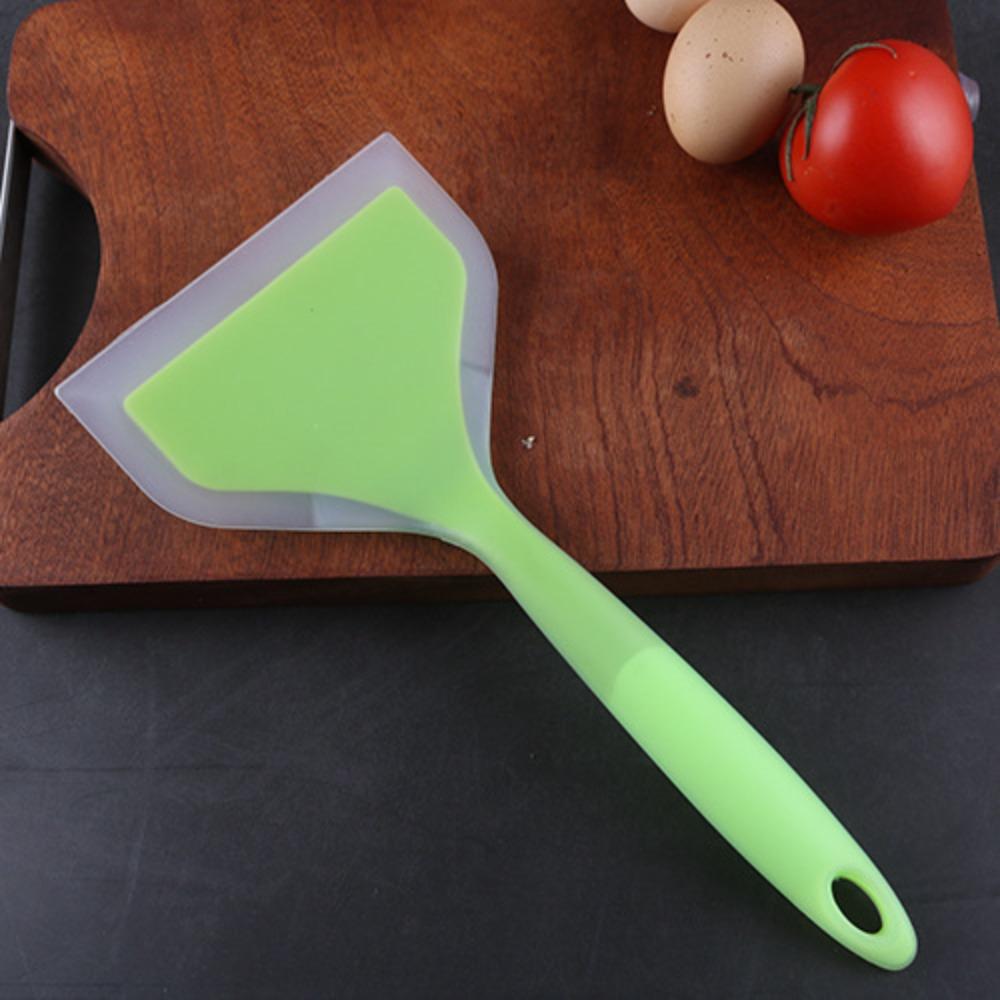 High Temperature Resistant Silicone Spatula Food Grade Wide Spatula Pancakes Shovel  Steak