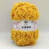 50g Single Strand Coral Fleece Coarse Yarn,Long Fleece Half Flannel,DIY Knitted Sweaters Scarves,Blankets,Soft Comfortable Yarn