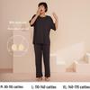 Women's Summer Short-Sleeve Modal Cotton Pajama Set with Chest Pad