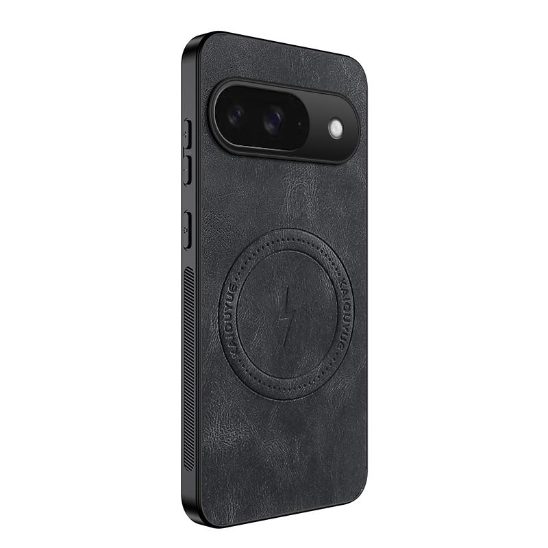 For Google Pixel 9 Lightning Magnetic Leather Case For Google Pixel 9 Pro XL 9A Ultra-Thin Comfortable Phone Cover Pixel 9 Pro
