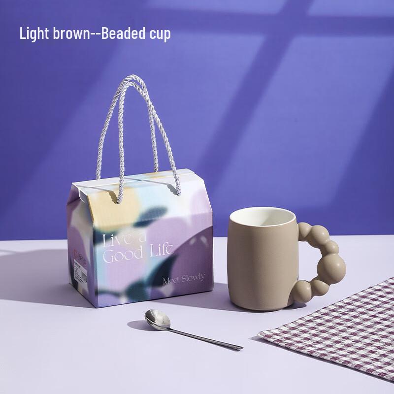 Creative Ceramic Mug with Large Handle