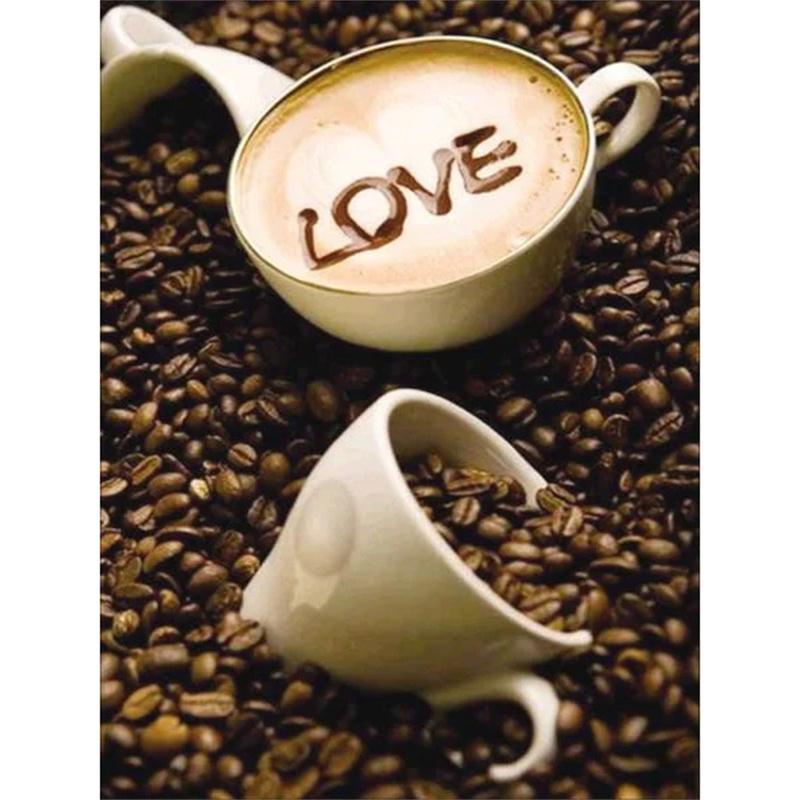 DIY Diamond Painting Dessert Cross Stitch Kit Mosaic Art Diamond Painting Full Circle/Square Diamond Home Decoration