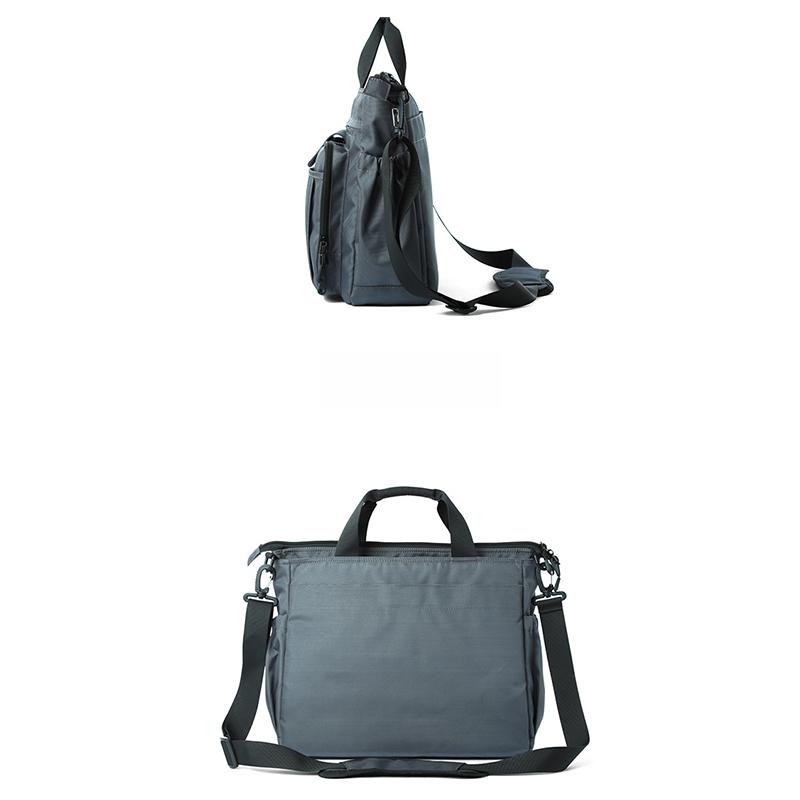 Oxford Crossbody Bag Multifunctional Shoulder Bag for Business Travel Casual Use Stylish Laptop Briefcase with Adjustable Strap