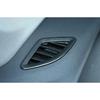 For BMW X2 F39 2018- Black Wood Grain Dashboard Upper Air Outlet Vent Trim