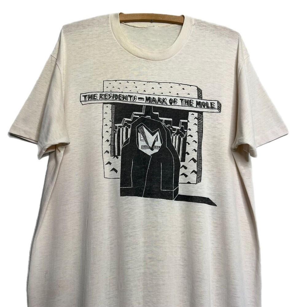 The Residents wHITE  NEW The Residents Band Heavy Cotton BT711 Unisex T-Shirt XXL
