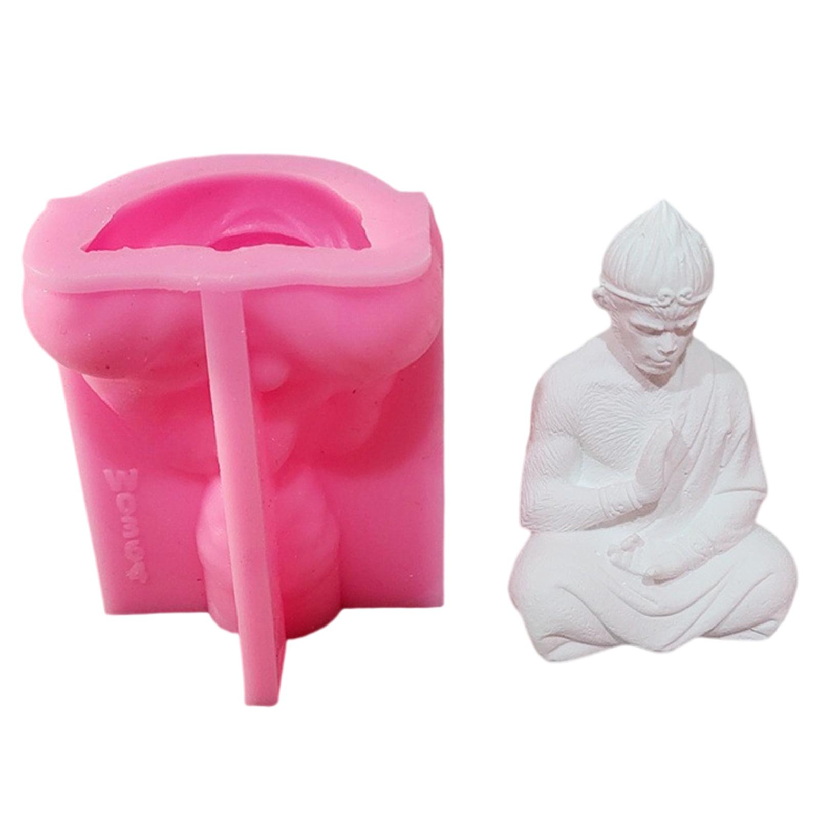 

Silicone Mold Artistic Monkey Sculptures Moulds Crafting Supplies Suitable for Home Decoration and Creative Projects
