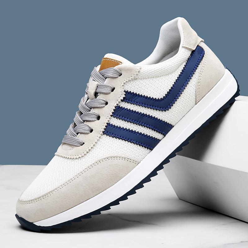 Men's shoes 2025 spring and summer new breathable sports shoes foreign trade comfortable inner height increase German training shoes large size c