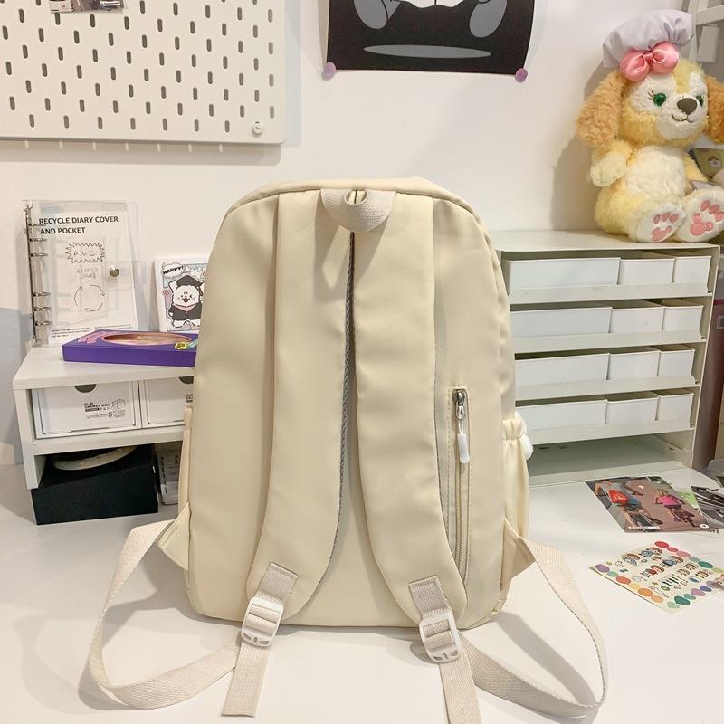 Zaino da Scuola per Studenti delle Medie Zaino Monocromatico da Campus da Donna