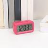 Plastic Digital Clock Temperature Calendar Display 1 Alarm Group Auto Nightlight Snoozes Function Household Essential