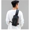 Herren Brusttasche Passwortschloss Diebstahlschutz Fahrradtasche Freizeit Outdoor Laufen Reise Hüfttasche Schulter Messenger Sportrucksack