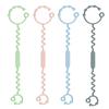 Food Grade Silicone Pacifier Clips Sippy Cup Strap Adjustable Stroller Pacifier Strap Hanging Toy Baby Toy Anti-Drop