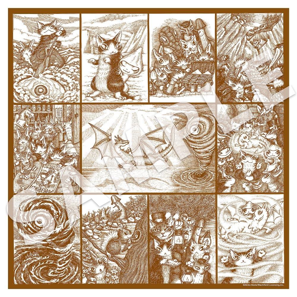 And the Mist Drama CD Limited Edition 2 Can Badges Set "Dayan Dragon" (with (44mm))