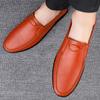 Fashion Men Casual Loafers Outdoor Comfort Male Driving Shoes Handmade Slip On Shoes Business Leather Penny Shoes Gents Shoes