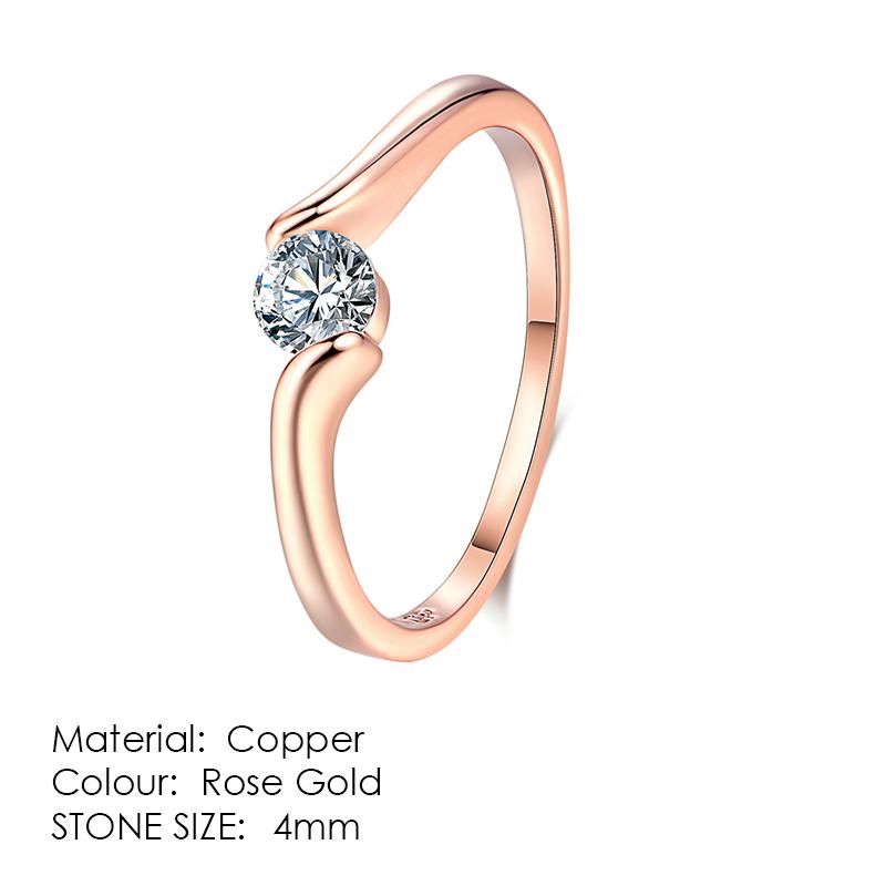 

ZHOUYANG Top Quality Concise Crystal Ring Silver Color Austrian Crystals Full Sizes ZYR198 ZYR232 9