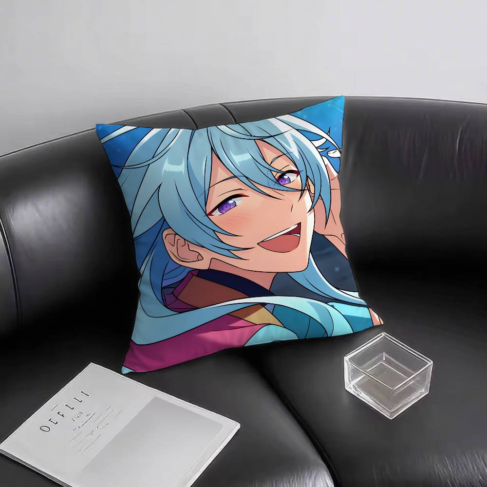 1pc Wataru Hibiki Pillow Case Fashion Square Pillowcase Bedroom Sofa Room Ins Decoration Leisure