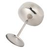 Metal Wine Glass 304 Stainless Steel 400ML Capacity Multifunctional Cocktail Glass for Yogurt Snacks Candy Salads