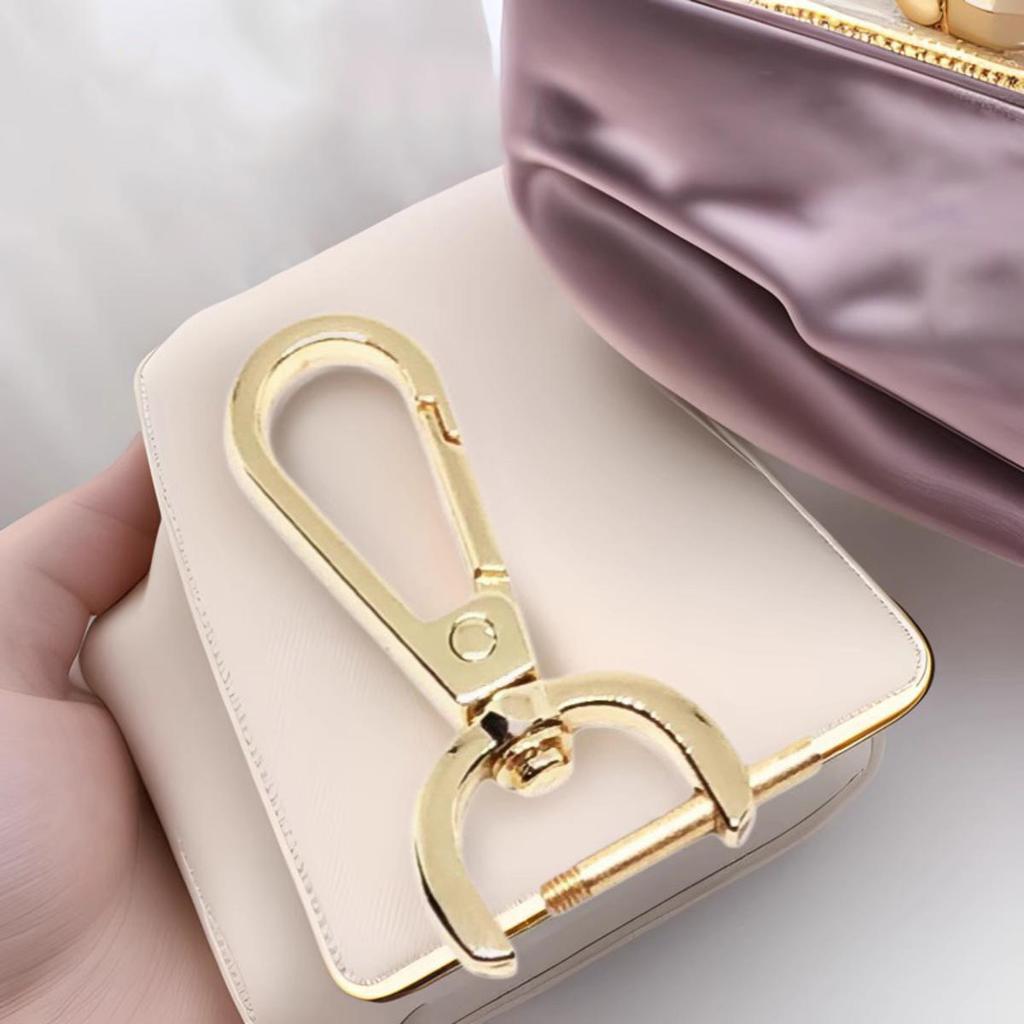 1Pcs Metal Detachable Snap Hook Trigger Clips Buckles for Leather Craft Bag Strap Belt Handle Shoulder Webbing Buckle Hook