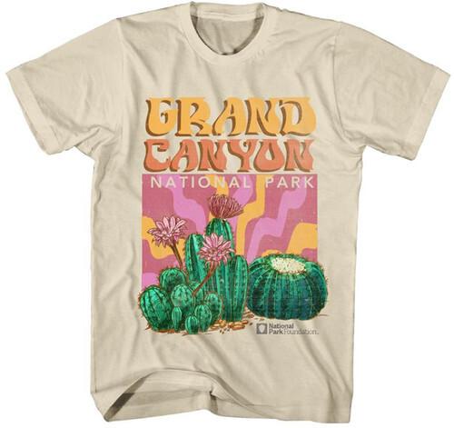 National Parks Foundation Grand Canyon Cactus T-Shirt Unisex T-Shirt S