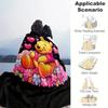 1pc Winnie The Pooh Printing Blanket - Soft, All-Season Throw for Living Room, Bedroom,Personalized Gift with Adorable Cartoon Design