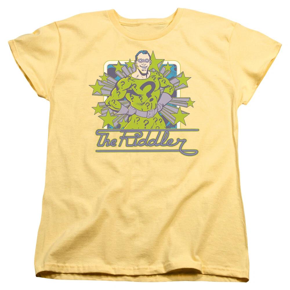Batman  Riddler Stars  Women s T-Shirt XL
