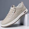 Men's Single Shoes Autumn and Winter New Little White Shoes Breathable Soft Sole Soft Surface Sports and Leisure Shoes