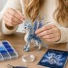 Animal Beading Craft Set DIY Beaded Guardian Figure Kit for Creative Handmade Art Projects with Detailed Instructions for Crafting