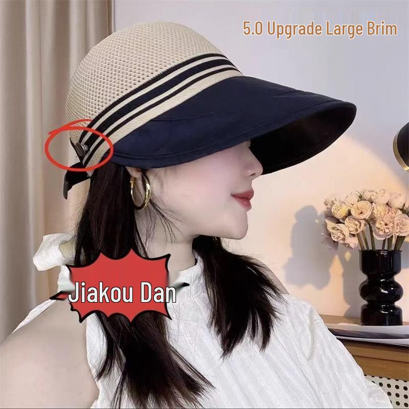 

Женская модная сетчатая кепка-утка с удлиненным козырьком - Стильная защита от солнца для больших голов весной/летом. Adjustable