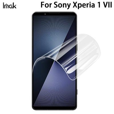 Pro Sony Xperia 1 VII Sklo IMAK Hydrogelová fólie 4. generace Kryt obrazovky s plným pokrytím