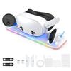 Ziifun Charging Dock for Meta Quest 3S with Overcharge Protection, Fast Charging, Convenient, Easy To Use, Space-Saving, Charging Dock with