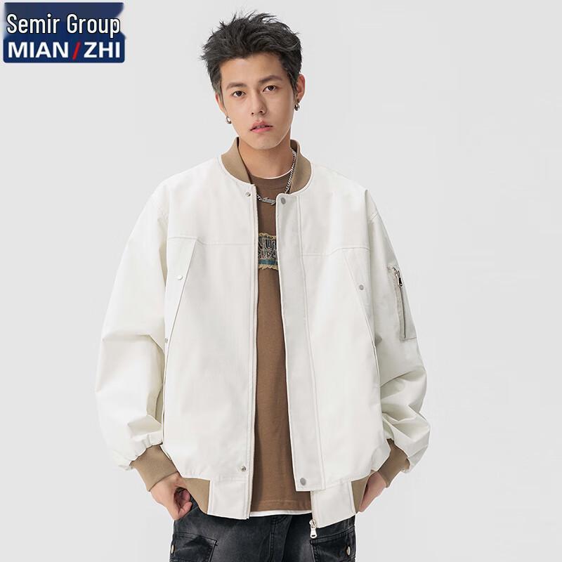 

Men s American Style Loose Fit Bomber Jacket XL