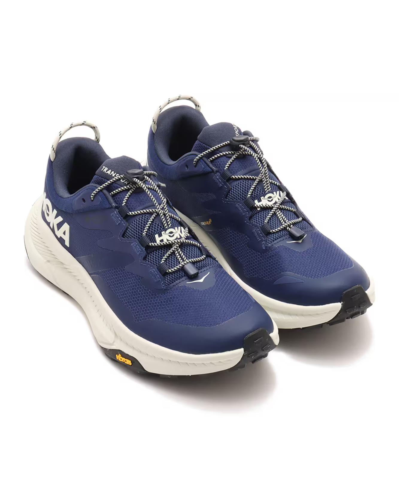 1133957f-mff Hoka Transport GORE-TEX Midnight Blue Truffle Salt (Men s) 10