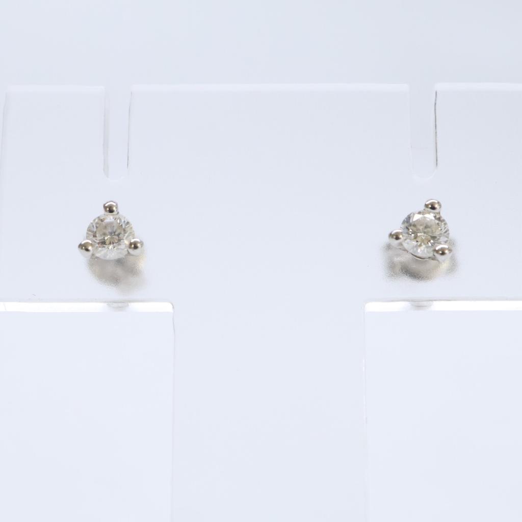 susui 210 engraved heart earring and Pt900 engraved stone earring, total of 2 pieces earring Pink Gold/PlatinumUsed