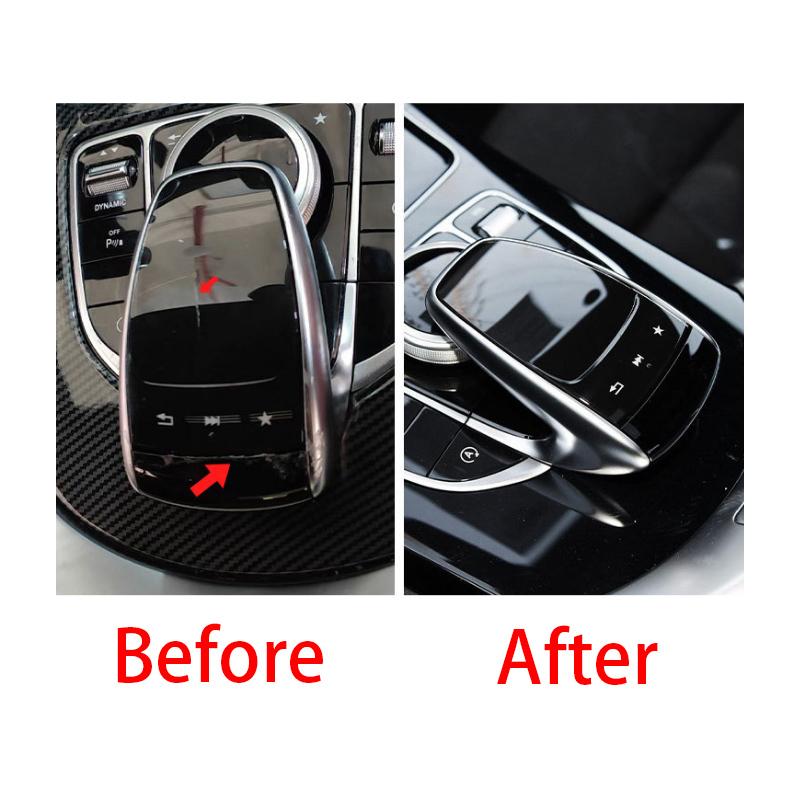 For Mercedes BENZ W205 W253 W166 W222 W292 C GLC GLS ClassCar Center Console Mouse Handwriting Touch Pad Control Switch Cover