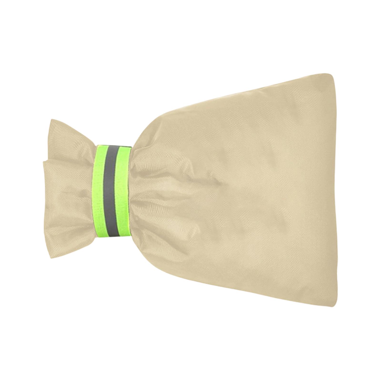 

Outdoor Faucet Cover For Winter , Insulated Spigot Cover, Easy Install Reusable Hose Bib Cover For Garden Yard Pipe One Size бежевий