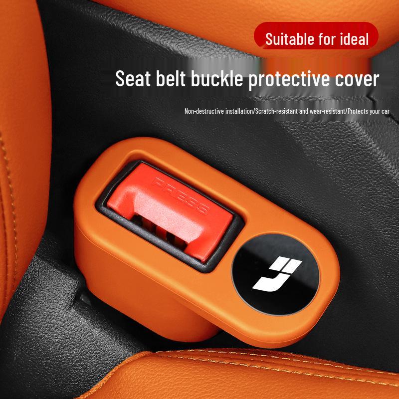 Li Auto ONE L7 L8 L9 Car Seat Belt Socket Protective Sleeve