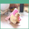 Pink Capybara Plush Keychain Toy With Watermelon Pattern Kid Doll Collectors