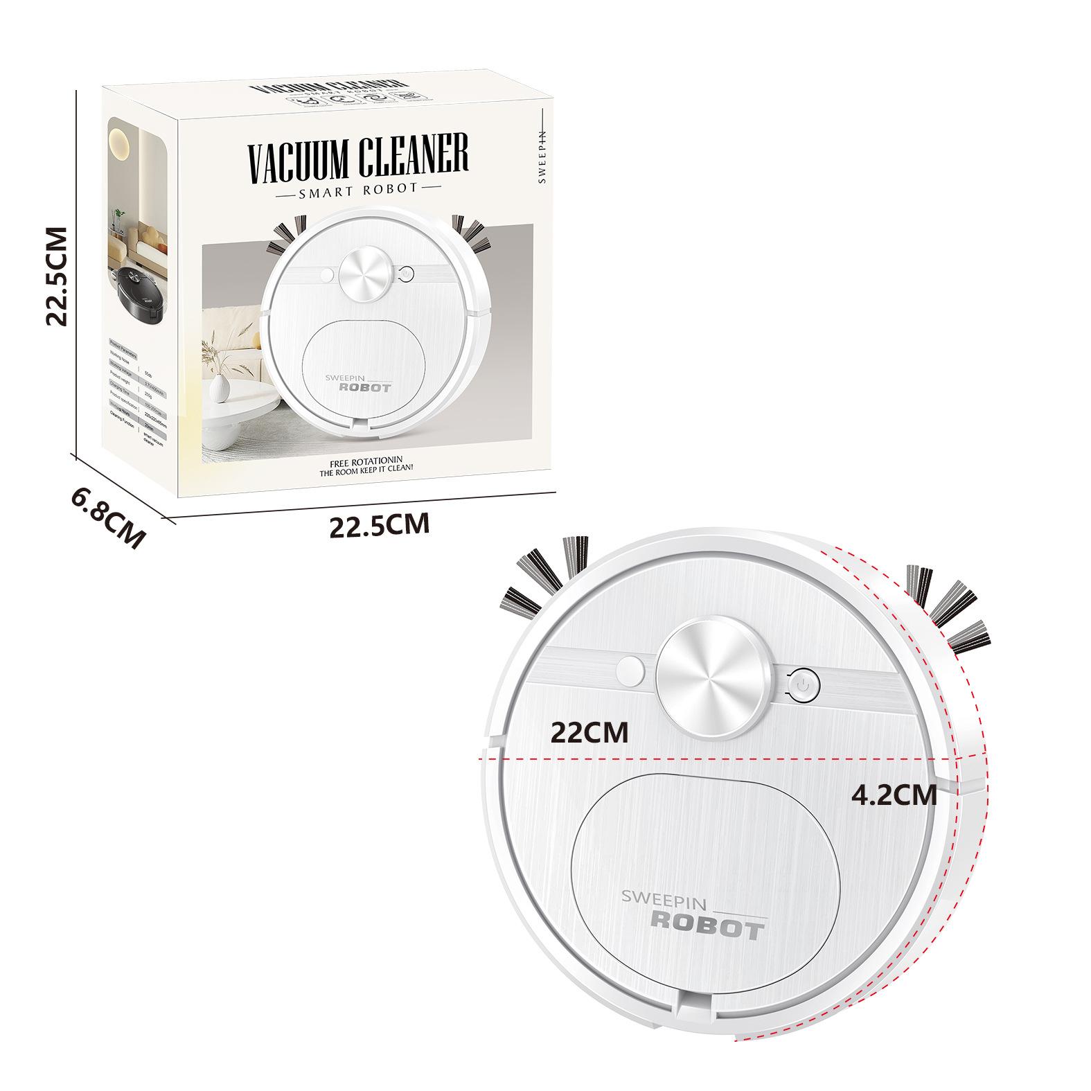 

Умный подметальный робот 3 в 1 пылесос автоматический робот 4000 Па сильная мощность всасывания для шерсти домашних животных ковров полов новый белый