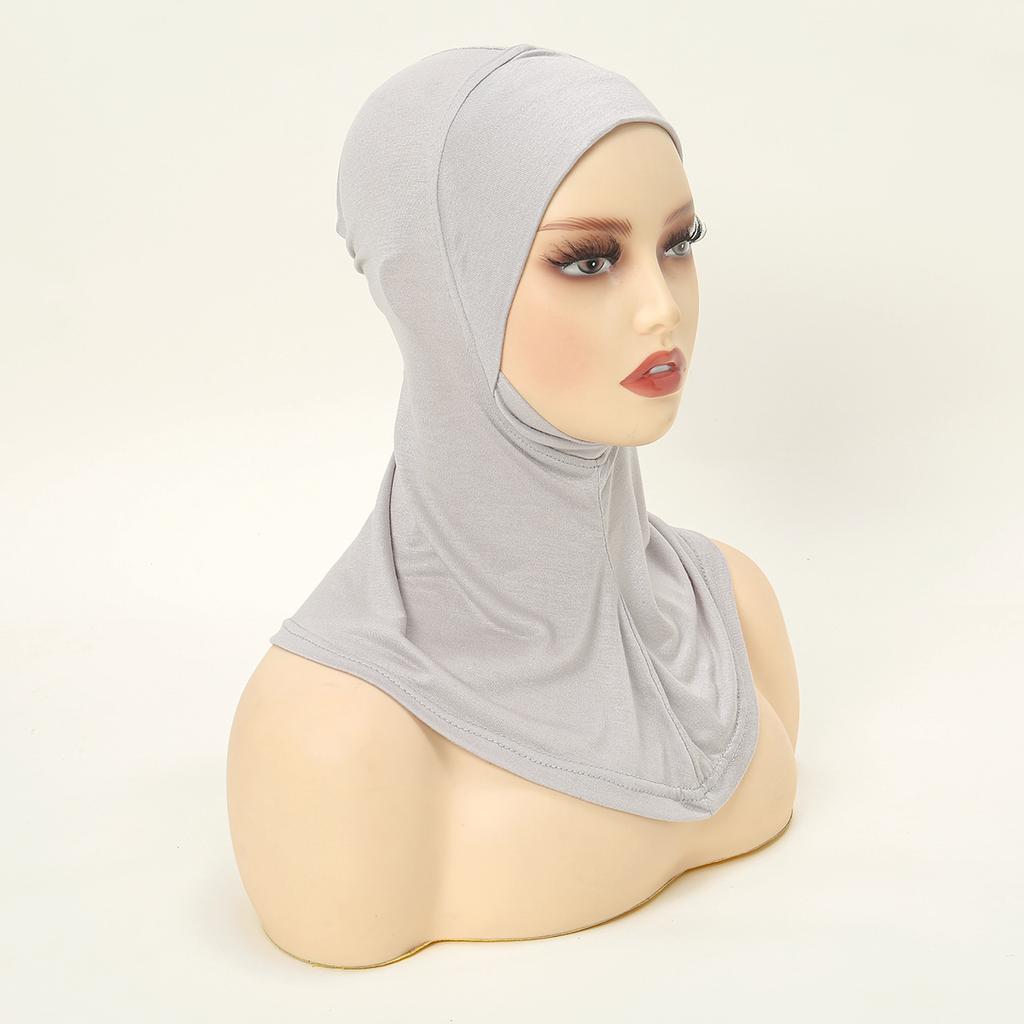 Muslim Inner Cap Hijab For Women Solid Underscarf Hijab Undercap Scarf Turban Hat Islamic Muslim Hijabs Ready To Wear Headcover