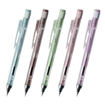 Ołówki mechaniczne Tombow MONO Graph Pastelowe Szklane, 0,5 mm, Kolory, Zestaw 5 sztuk, DHA-541XAZ