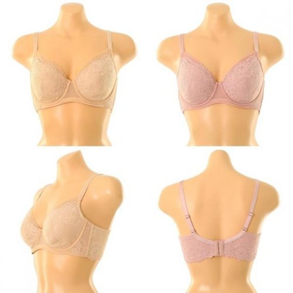 

Venus C D Cup wiDe Full Cup paD Bra vgbm121CD Pink/95D