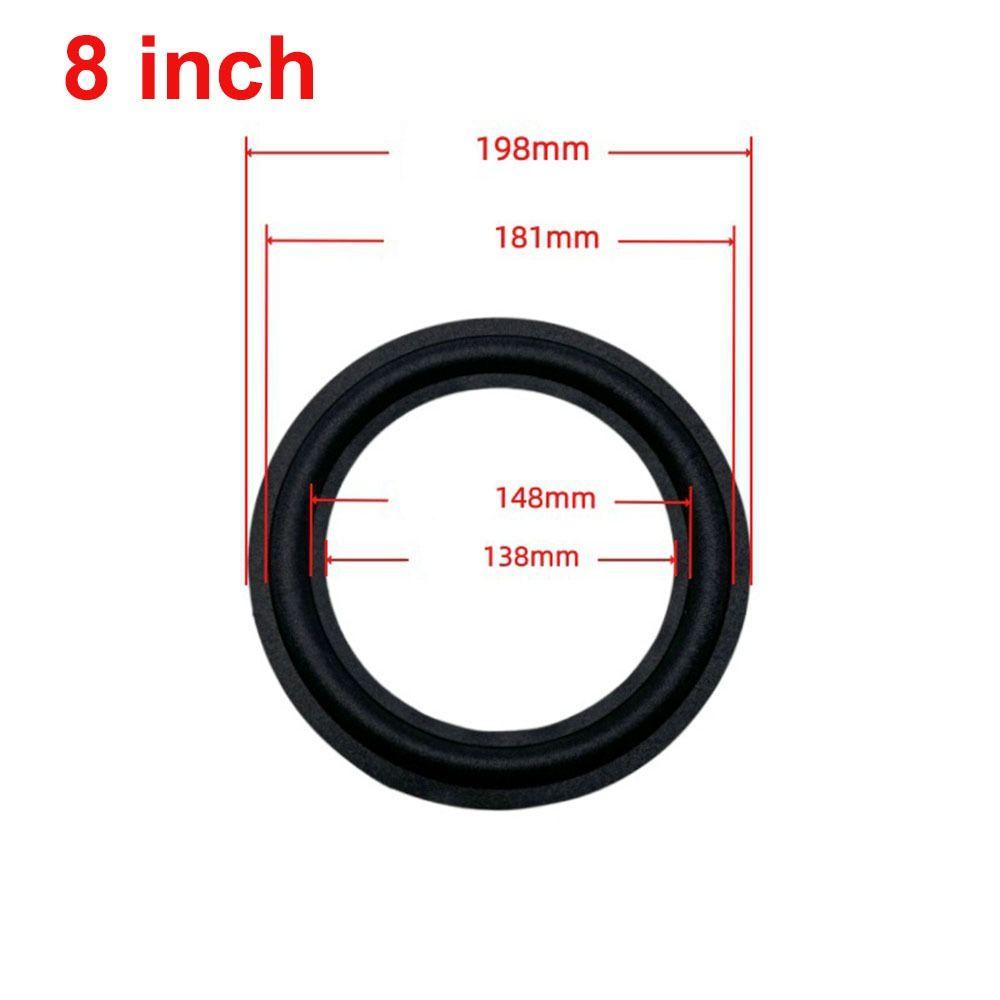 Round Shape Speaker Edge Surround Flexible Speaker Repair Ring  Woofer Replacement