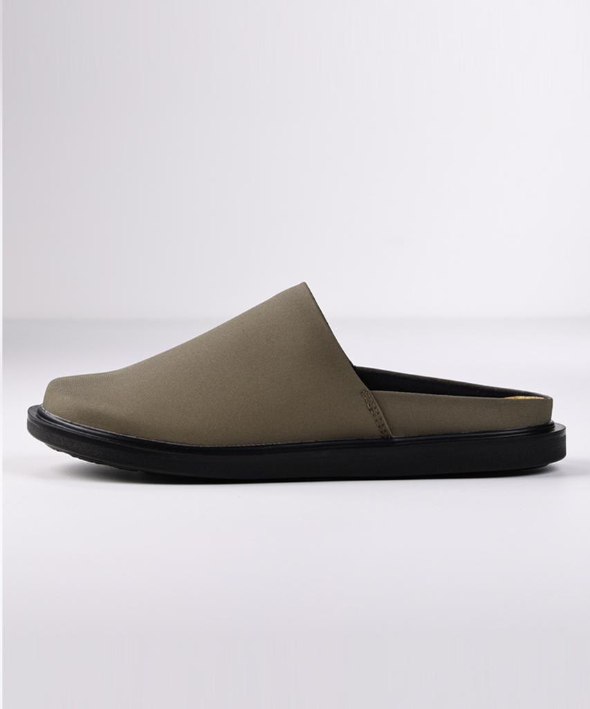 Liefny Fla Mule Low Clogs Khaki Brown (Mupll05)