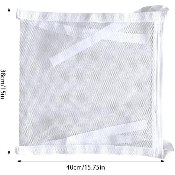 2Pack Shoe Dryer Bag Dryer Door Shoe Net,Reble Sneaker Laundry Bag with Elastic Strap And Zipper for Shoes Sneaker Washing Mesh Net for Most Dryers